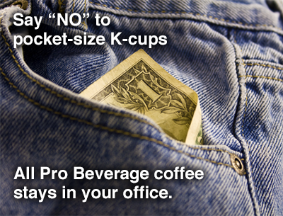 The real cost of k-cups in office coffee.